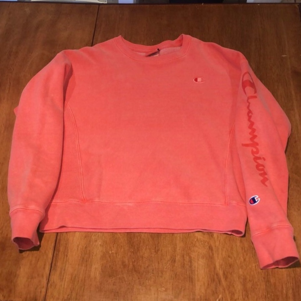 Champion Peach Crewneck
